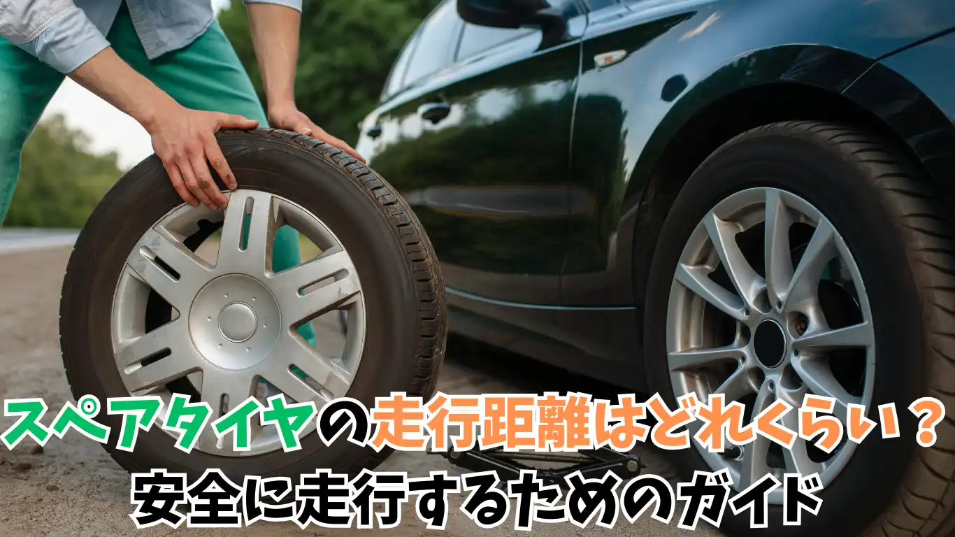 スペアタイヤの走行距離はどれくらい？安全に走行するためのガイド タイトル画像