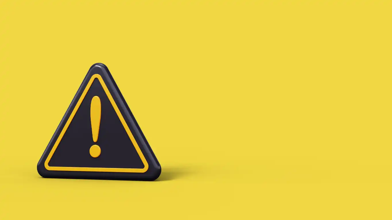 ビックリマークの模型