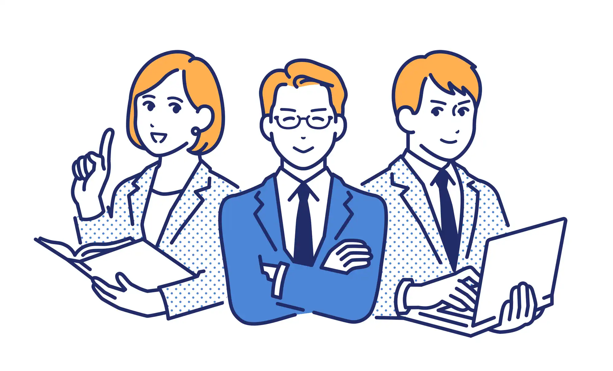 ビジネスマンのイラスト